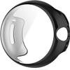 2 Pack Cases Compatible with Google Pixel Watch 4 45mm with Screen Protector, Flexible TPU Shockproof Scratch Proof Cover Case for Pixel Watch 4 45mm (Black/Blue) view 4