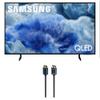 Samsung QN43Q8FAAFXZA 43 Inch Class QLED Q8F 4K Vision AI Smart TV with an Austere 5S-4KHD2-2.5M V-Series 2.5m Premium 4K HDR HDMI Braided Cable (2025) view 1