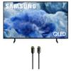 Samsung QN43Q8FAAFXZA 43 Inch Class QLED Q8F 4K Vision AI Smart TV with an Austere 7S-8KHD2-2.5M VII Series 2.5m Premium Braided 8K HDMI Cable (2025) view 1