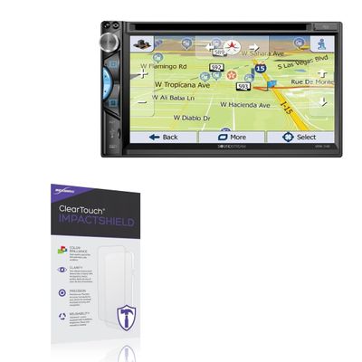 BoxWave Screen Protector Compatible With Soundstream VRN-7HB Reserve - ClearTouch ImpactShield (2-Pack), Impenetrable Screen Protector Flexible Film
