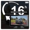 10 Inch Touch Screen DVR Recorder Monitor With Solar Energy Reverse Backup Rear View Cam For Camper/Truck/Hitch/Trailer(Monitor with 2 Cam,Without SD card) view 3