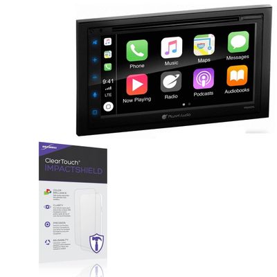 BoxWave Screen Protector Compatible With Planet Audio P9950CPA - ClearTouch ImpactShield (2-Pack), Impenetrable Screen Protector Flexible Film