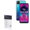 BoxWave Screen Protector Compatible With itel Vision 1 - ClearTouch ImpactShield (2-Pack), Impenetrable Screen Protector Flexible Film view 1