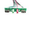 30cm 2-Port USB 2.0 9Pin 3.5mm HD Audio Standing Socket Interface Computer Motherboard Extension Cable Chassis Front Panel 74x13 view 3