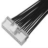 Molex/Waldom, 15137-0703, Mini-Lock-to-Mini-Lock Off-The-Shelf (OTS) Cable Assembly - 2.50mm Pitch - Female-Female - Single Row - 300.00mm Length - 7 Circuits - Natural. (28 Item/s) view 1