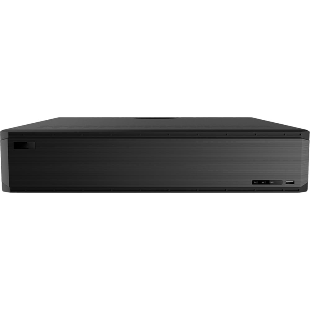 64 Channel 2U Network Video Recorder for Security Camera System, NDAA Compliant, ED9764H5NV-A3H, 640/640Mbps, No Built-in PoE Ports, 4 DHMIs/VGA Output, 8 SATA, Smart Search 24/7 CCTV NVR Server