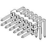Molex/Waldom, 10-89-4302, Conn Unshrouded Header HDR 30 POS 2.54mm Solder RA Thru-Hole C-Grid Tube (21 Item/s)