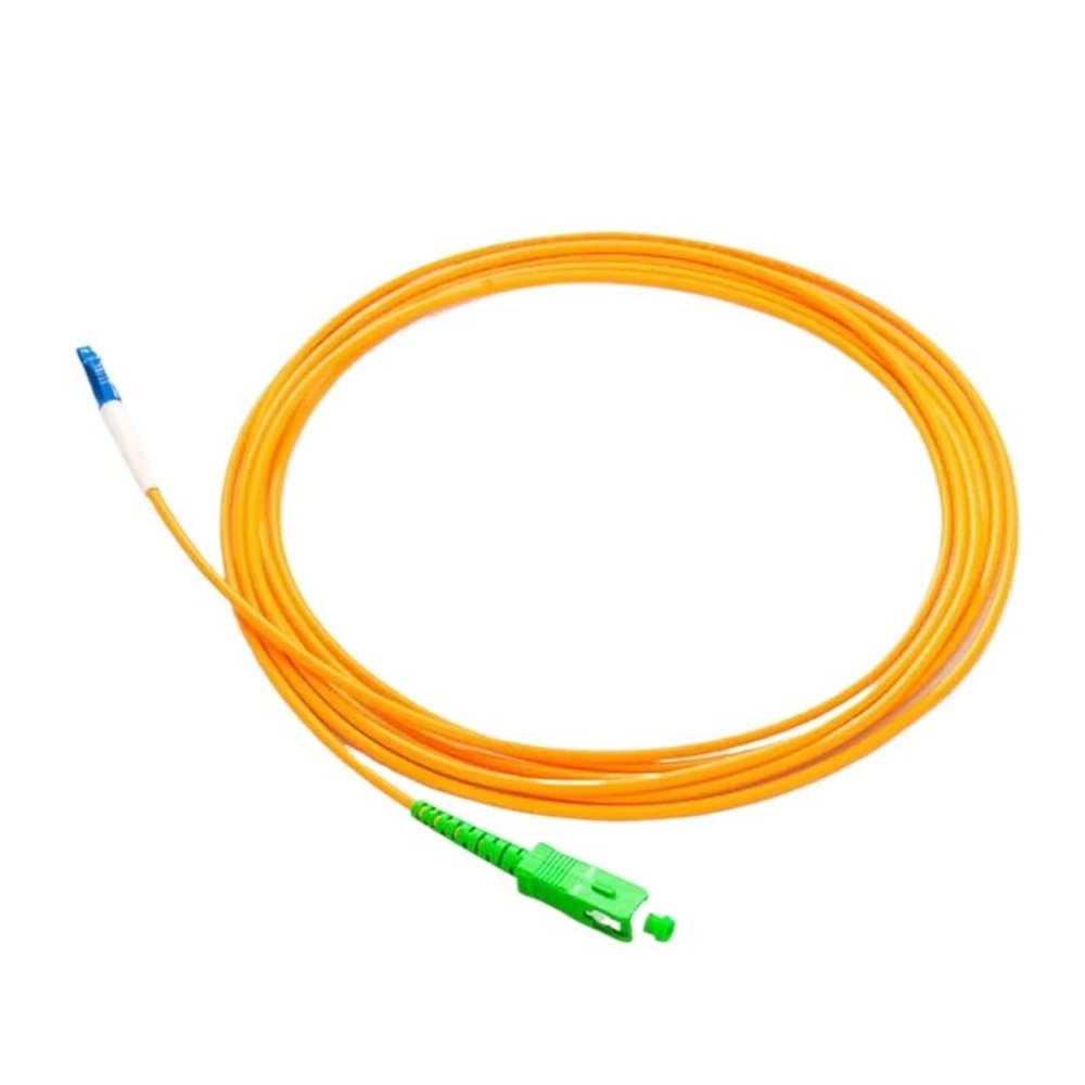 10pcs LC/UPC to SC/APC Simplex Single Mode Fiber Optic Patch Cord SC-LC 2.0mm Or 3.0mm FTTH Fiber Patch Cable 1 2M 3M 5M(1m)