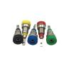 10Pcs 2mm Brass Banana Socket Female Panel Mount Jack Binding Post Terminal Probes Solder Connector 5 Color(Red) view 1