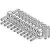 Molex/Waldom, 71764-0006, Conn Unshrouded Header HDR 6 POS 2.54mm Solder RA Thru-Hole C-Grid Tube (148 Item/s) view 1