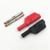 10Pcs 4mm Seal Insulated Protection Banana Connector Adapter 5 Color(2Pcs Each Color) view 4