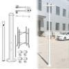 Adjustable Surveillance Camera Mount Post, Universal Holder for Solar Panels & Cameras, for Outdoor Locations, Street & Yard Installation(196.9in/500cm) view 1
