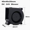 10pcs 4cm 40mm x 20mm 4020 24V Computer Case Cooling Fan 40 * 20mm view 2