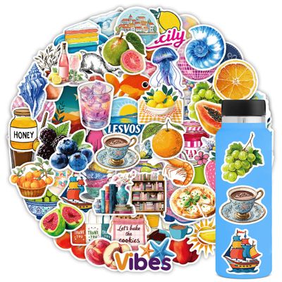102pcs Vintage Pink Aesthetic Stickers,Cute Coquette Stickers for Adults Teens Girls Boys,Food Fruits Tomato Decals Vinyl Junk Journaling Decals for Water Bottle Laptop