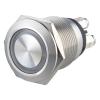 2pcs Screw Terminal Micro Trip Momentary Normally Open Anti Vandal Switch Ring Illumination 22mm(Green,LED Voltage 3V) view 3
