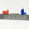 100Pcs Gold Plated 2mm Copper Stackable Banana Jack Connector for Binding Post Test Probes 5 Color(50Red 50Black) view 4