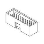 Molex/Waldom, 15-80-0263, Conn Shrouded Header HDR 26 POS 2.54mm Solder ST Thru-Hole C-Grid Tube (27 Item/s)