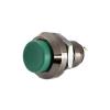 5pcs ip67 12mm 3a 250v Metal onoff momentary line 12mm Push Button Switch with Two pins momentary(Black,Self Locking) view 1