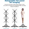 3D Hologram Fan Projector,Vertical Advertising Display for Human Size Animation,for Business Signs Bars and Parties view 3