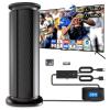 2025 Upgraded TV Antenna Up 2800+ Miles Range, Digital Best Antenna for Smart Tv Indoor/Outdoor 4k Local Channels, Amplified HDTV Antenna Long Range with Amplifier Signal Booster/Thic Cable (Large-X) view 1