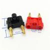 10Pcs Gold Gilded Double 4mm Banana Jack Speaker Amplifier Connector(5Red 5Black) view 2