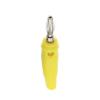 10PCS 4mm Plugs Pure Copper Plated Musical Speaker Cable Wire Pin Banana Connectors(Yellow) view 2