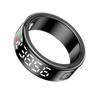 Health Fitness Tracker Smart Ring with Charging Case,Heart Rate Monitor, Sleep Tracker,Step Counter,IP68 Waterproof for Women and Men (Black, 11) view 1