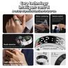 Health Fitness Tracker Smart Ring with Charging Case,Heart Rate Monitor, Sleep Tracker,Step Counter,IP68 Waterproof for Women and Men (Black, 11) view 3