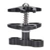 Aluminium Alloy Black Diving Triple Ball CLAMP Outdoor Camera ARM Clip Accessory for Underwater Photography view 1