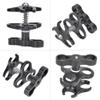 Aluminium Alloy Black Diving Triple Ball CLAMP Outdoor Camera ARM Clip Accessory for Underwater Photography view 3