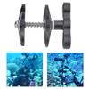 Aluminium Alloy Black Diving Triple Ball CLAMP Outdoor Camera ARM Clip Accessory for Underwater Photography view 4