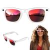 Lezekar Smart Glasses for Men and Women with Speaker/Bluetooth Sunglasses,8mp Ai Bluetooth Camera Glasses with Music & Call Features,IP65 Waterproof with Support Multiple Translations (Red) view 1