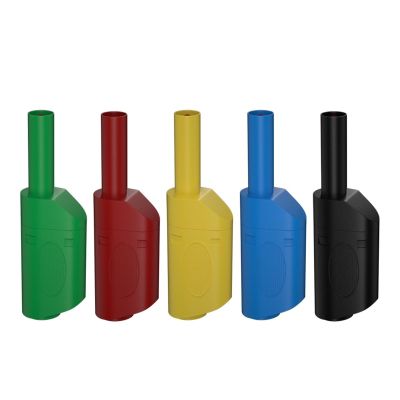 5PCS 4MM Banana Sheath Stackable Wire Solder Connector Electrical Tools J.10038(5 Colours)