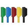 5PCS 4MM Banana Sheath Stackable Wire Solder Connector Electrical Tools J.10038(5 Colours) view 2