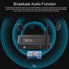 Jectse 80M Range Dual Link 5.3 Transmitter for TV PC Projector to Wireless Headphone Speaker, Transmit Audio to Multiple Receivers, AptX Low Latency view 3