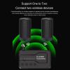 Jectse 80M Range Dual Link 5.3 Transmitter for TV PC Projector to Wireless Headphone Speaker, Transmit Audio to Multiple Receivers, AptX Low Latency view 4