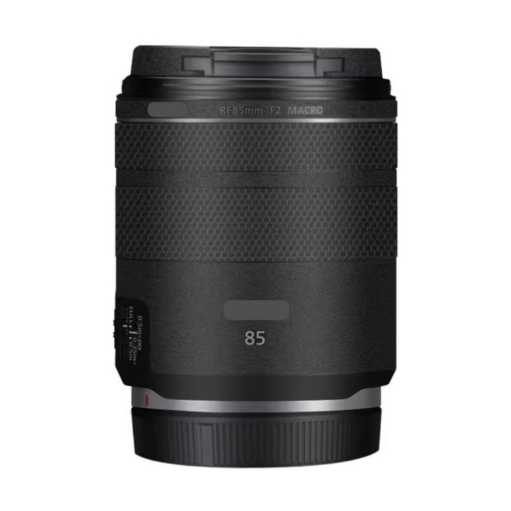 85 2 Camera Lens Skin Anti-Scratch Sticker for Canon RF 85mm F2 Coat Vinyl Protective Film Decals(Frosted Black)