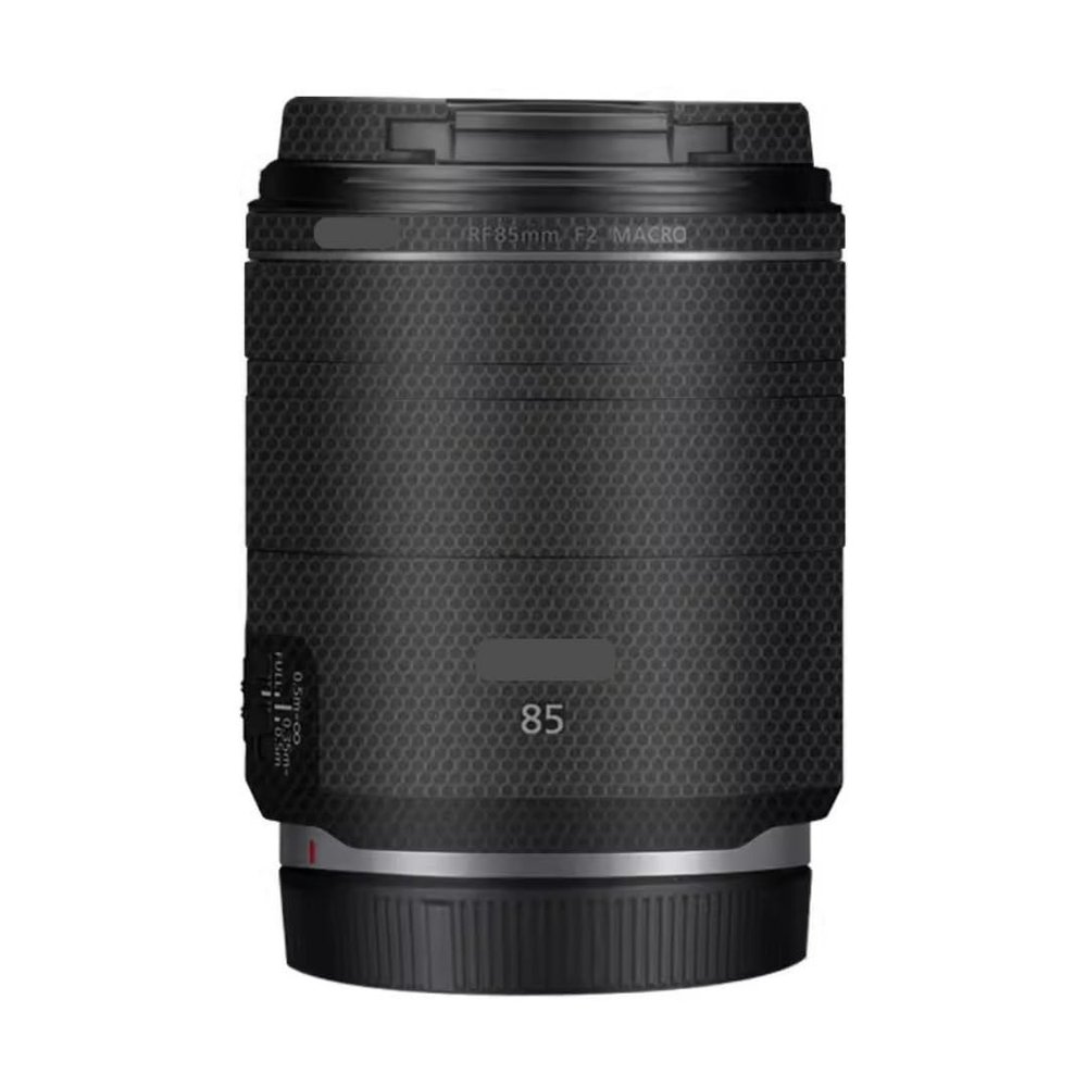 85 2 Camera Lens Skin Anti-Scratch Sticker for Canon RF 85mm F2 Coat Vinyl Protective Film Decals(Matrix Black)