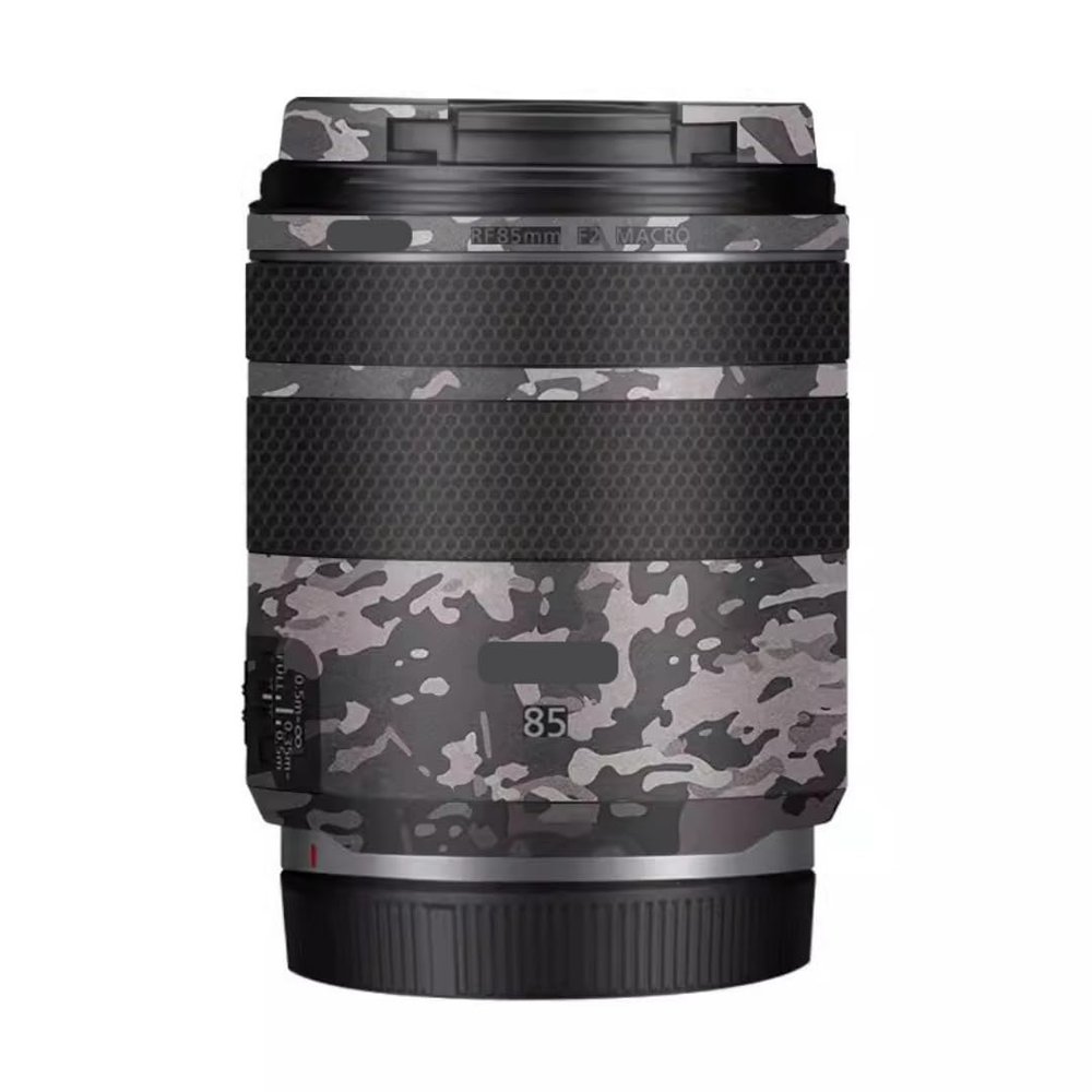 85 2 Camera Lens Skin Anti-Scratch Sticker for Canon RF 85mm F2 Coat Vinyl Protective Film Decals(Field Camouflage)