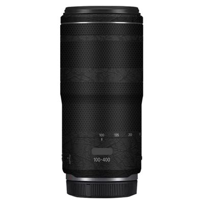 100-400 5.6-8 Anti-Scratch Camera Lens Sticker for Canon RF100-400mm F5.6-8 is USM Coat Wrap Protective Film Body Skin Cover(Splash Ultra Black)