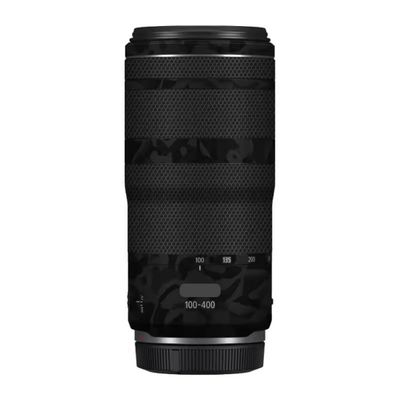100-400 5.6-8 Anti-Scratch Camera Lens Sticker for Canon RF100-400mm F5.6-8 is USM Coat Wrap Protective Film Body Skin Cover(Shadow Camo Black)