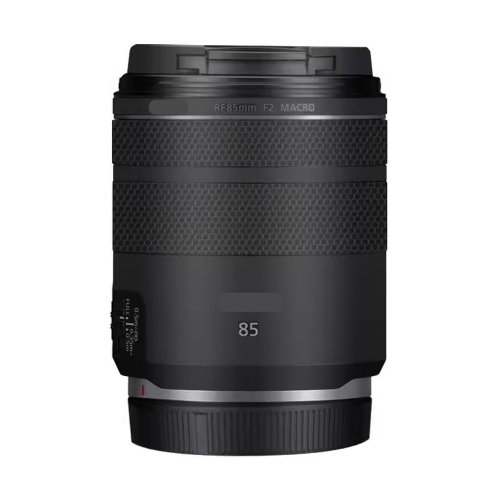 85 2 Camera Lens Skin Anti-Scratch Sticker for Canon RF 85mm F2 Coat Vinyl Protective Film Decals(Matte Black)