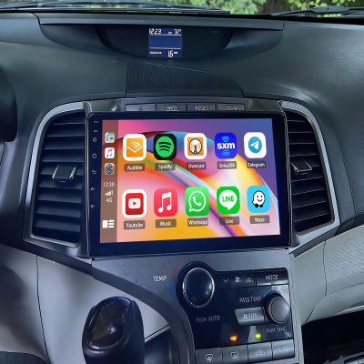 Android 13 Car Sereo for Toyota Venza 2008-2016 Radio,9 inch Touch Screen for Venza Car Stereo with Carplay Android Auto Bluetooth WiFi GPS SWC Backup Camera-2+32G
