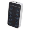 10 Port USB 3.0 Data Hub Splitter, Fast Data Transmission Docking Station, DC12V 24V Power Supply, Sturdy ABS and PC Material, Compatible with Multiple OS view 4