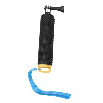 Floating Hand Grip Monopod Handle Mount Underwater Hand Stick for Action Cameras Surfing Diving Snorkeling Water Sports Photography- Yellow