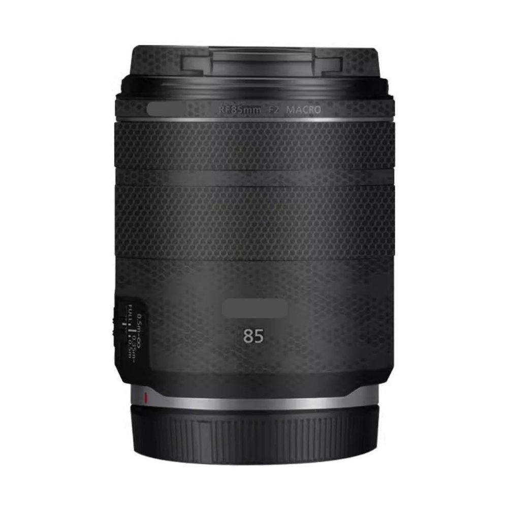 85 2 Camera Lens Skin Anti-Scratch Sticker for Canon RF 85mm F2 Coat Vinyl Protective Film Decals(Mamba Black)