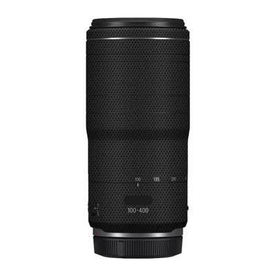 100-400 5.6-8 Anti-Scratch Camera Lens Sticker for Canon RF100-400mm F5.6-8 is USM Coat Wrap Protective Film Body Skin Cover(Matrix Black)