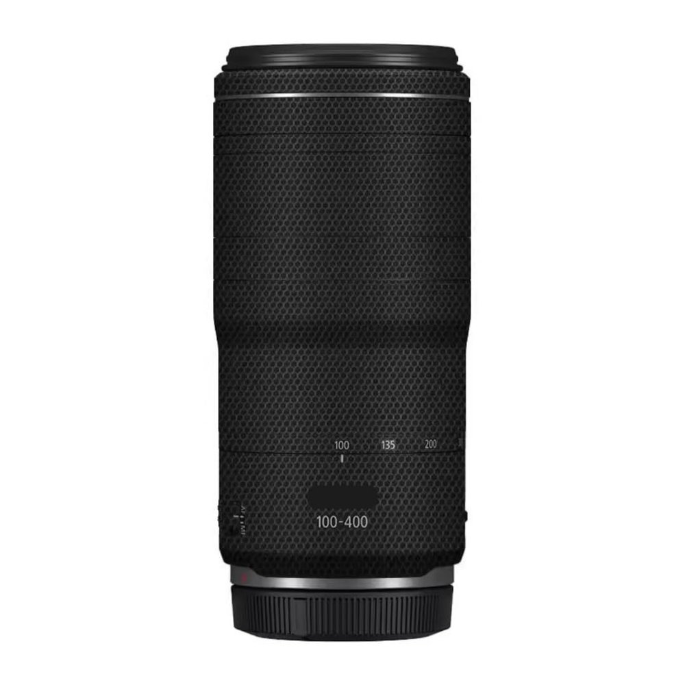 100-400 5.6-8 Anti-Scratch Camera Lens Sticker for Canon RF100-400mm F5.6-8 is USM Coat Wrap Protective Film Body Skin Cover(Matrix Black)
