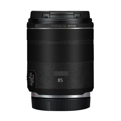 85 2 Camera Lens Skin Anti-Scratch Sticker for Canon RF 85mm F2 Coat Vinyl Protective Film Decals(Contour Black Glossy)