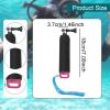 Floating Hand Grip Monopod Handle Mount Underwater Hand Stick for Action Cameras Surfing Diving Snorkeling Water Sports Photography- view 3